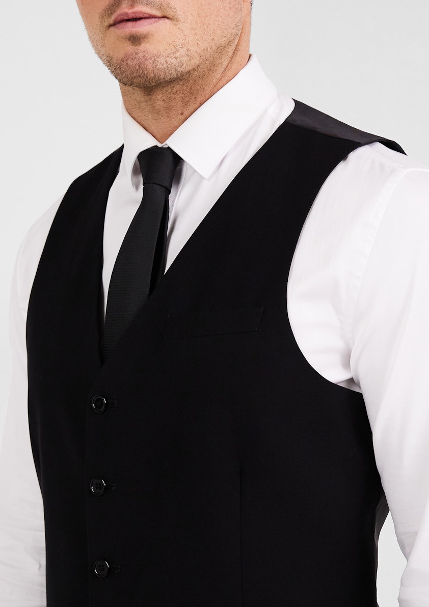 Black Supreme Waistcoat