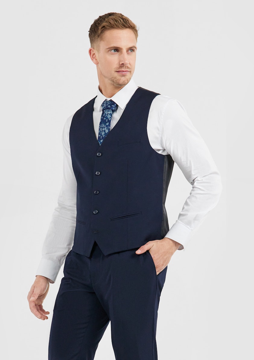 Navy Supreme Waistcoat