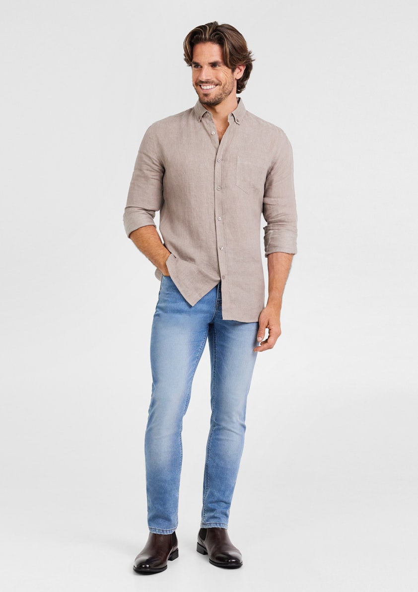 Light Wash Oregon Slim Stretch Jean