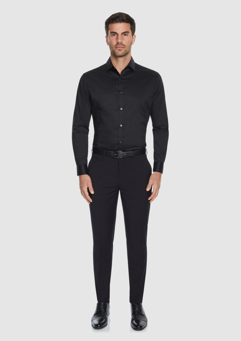 Maxly Slim Stretch Dress Shirt