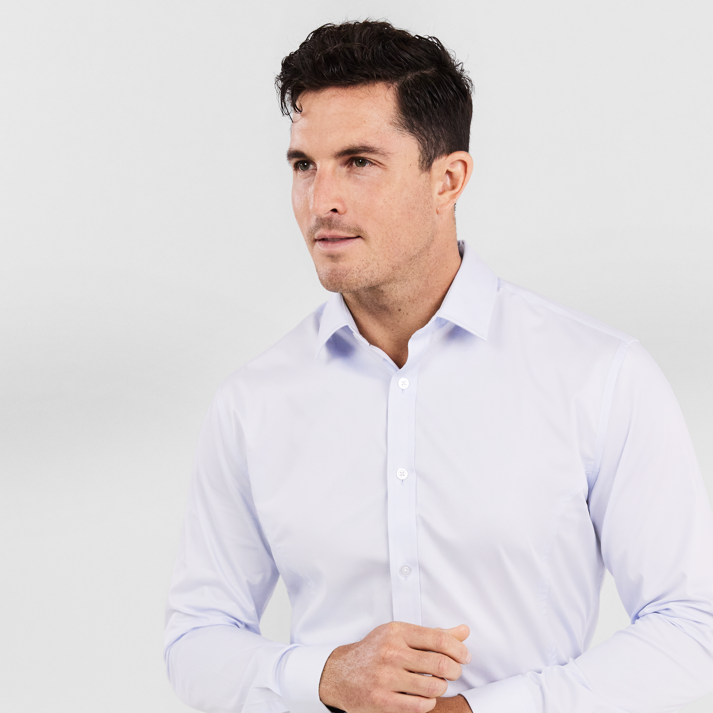 Sky Maxly Slim Stretch Dress Shirt