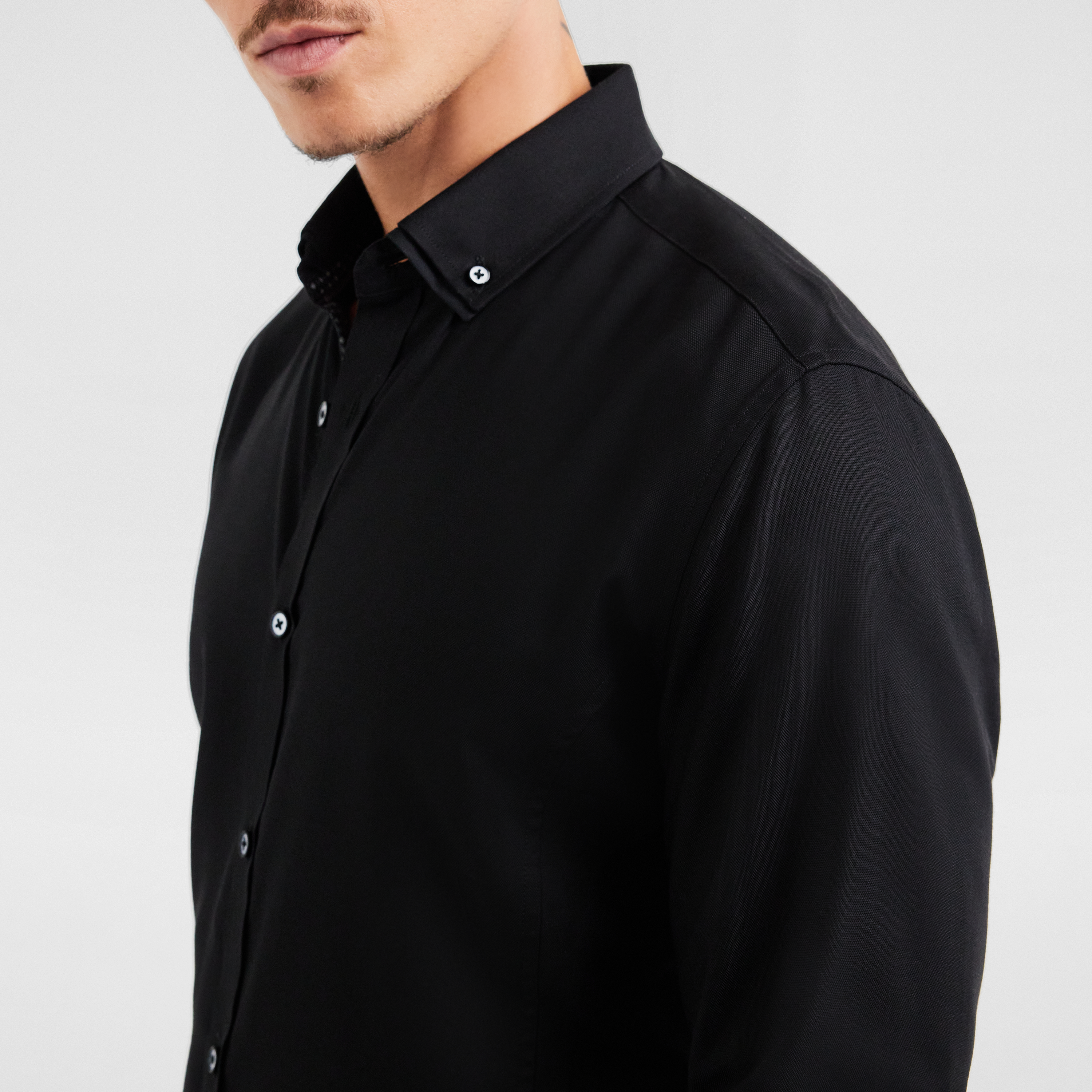Black Mercer Bamboo Shirt