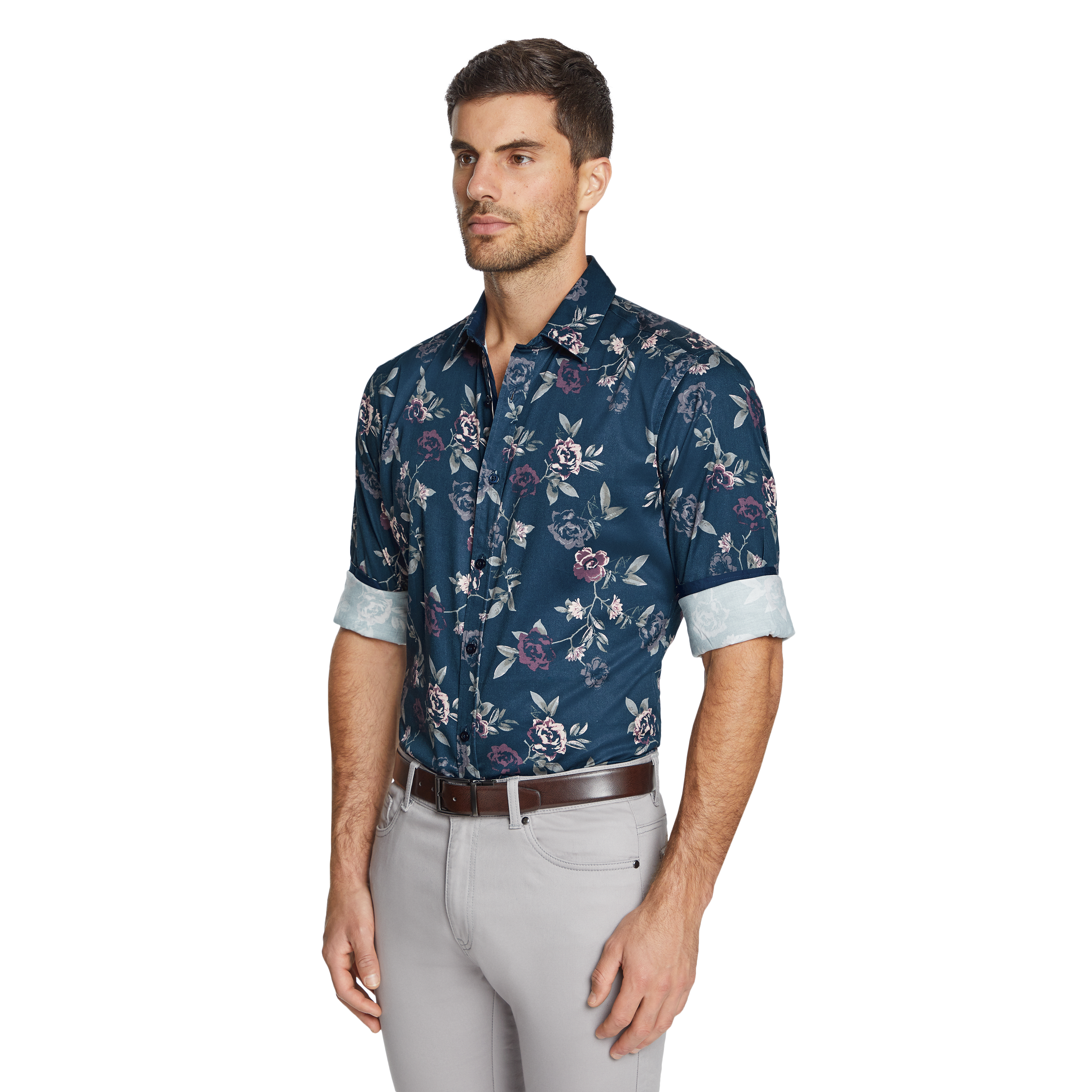 Midnight Lawson Slim Stretch Floral 