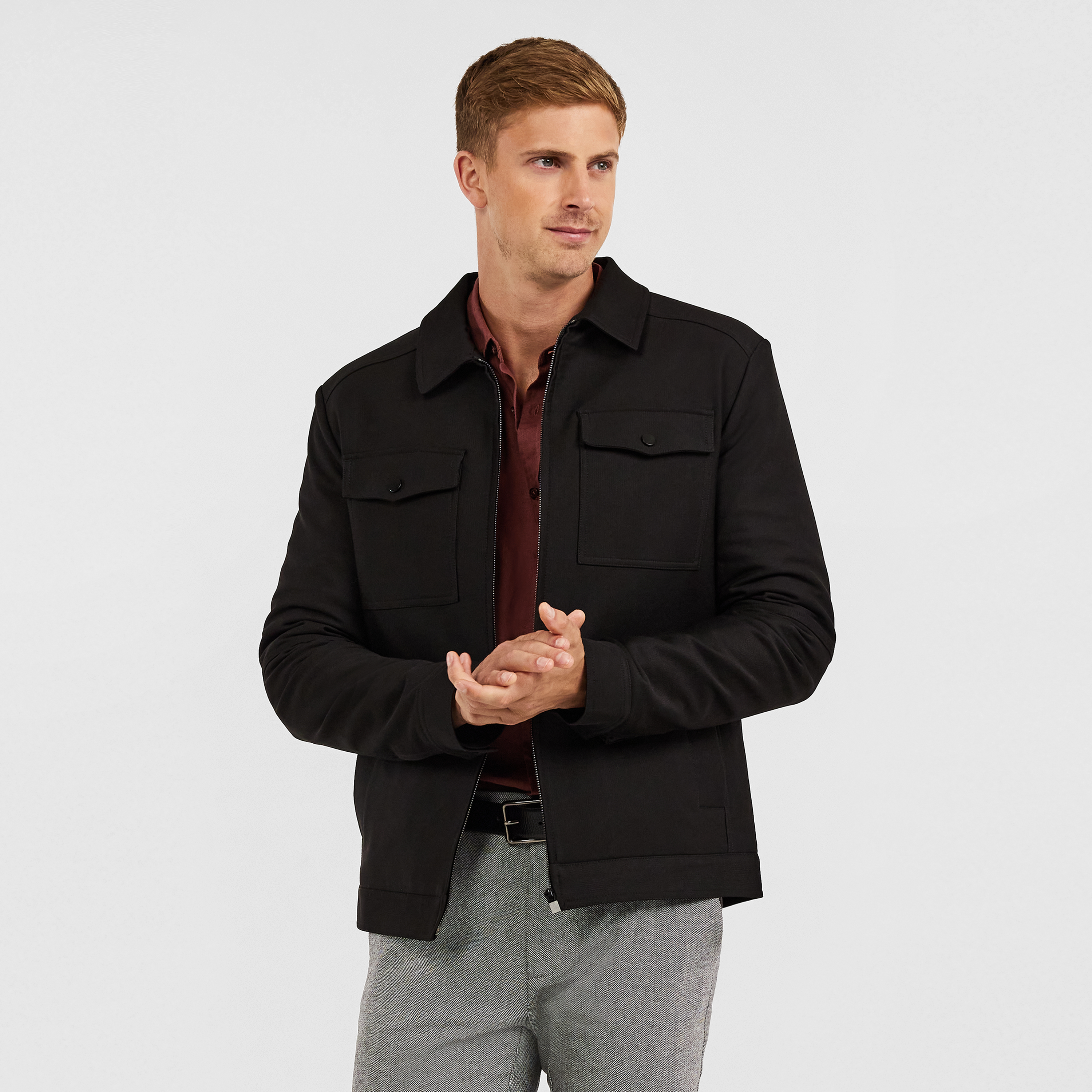 Loro Piana - Roadster Suede-Trimmed Brushed-Knit Jacket with Detachable  Gilet - Black Loro Piana