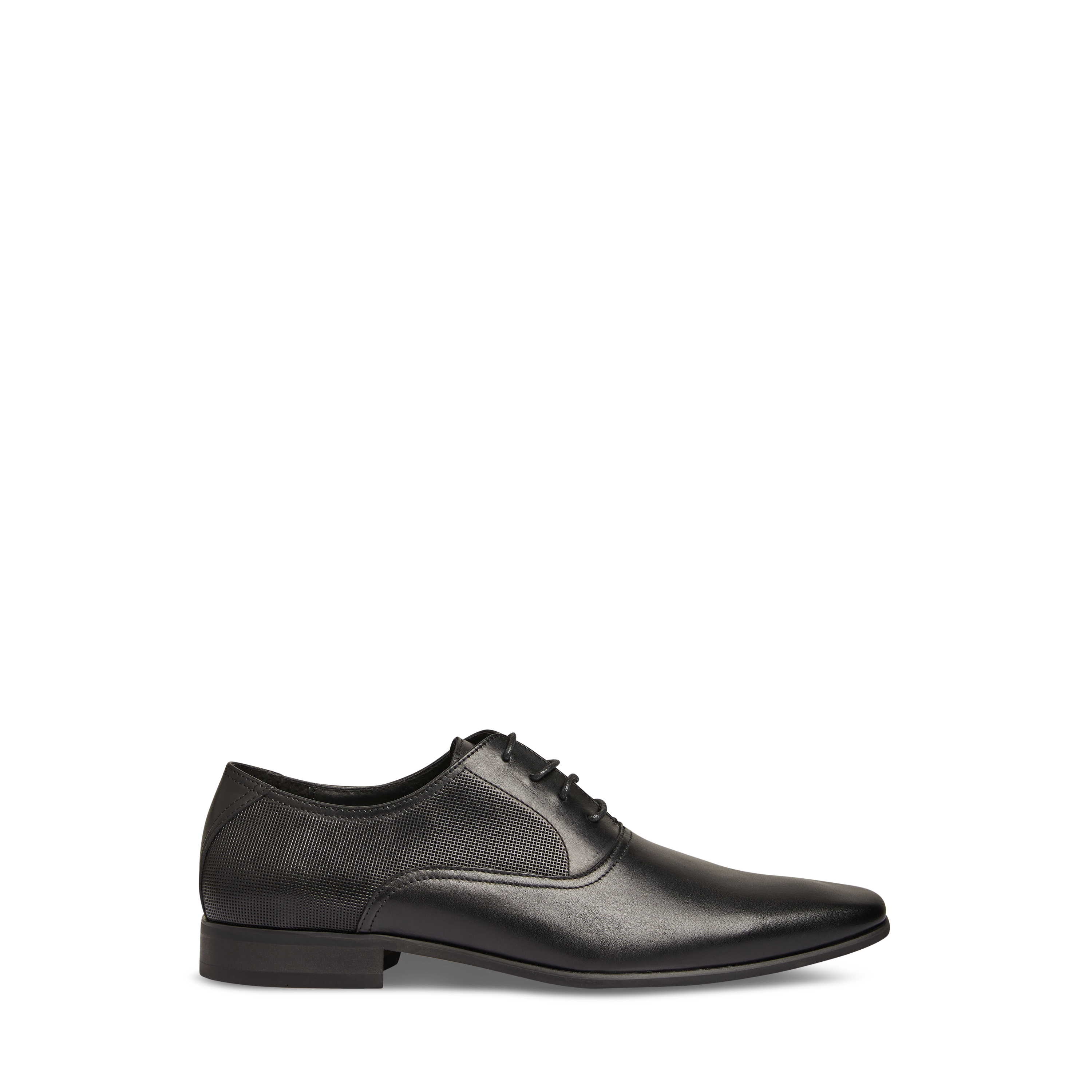 black smart casual shoes