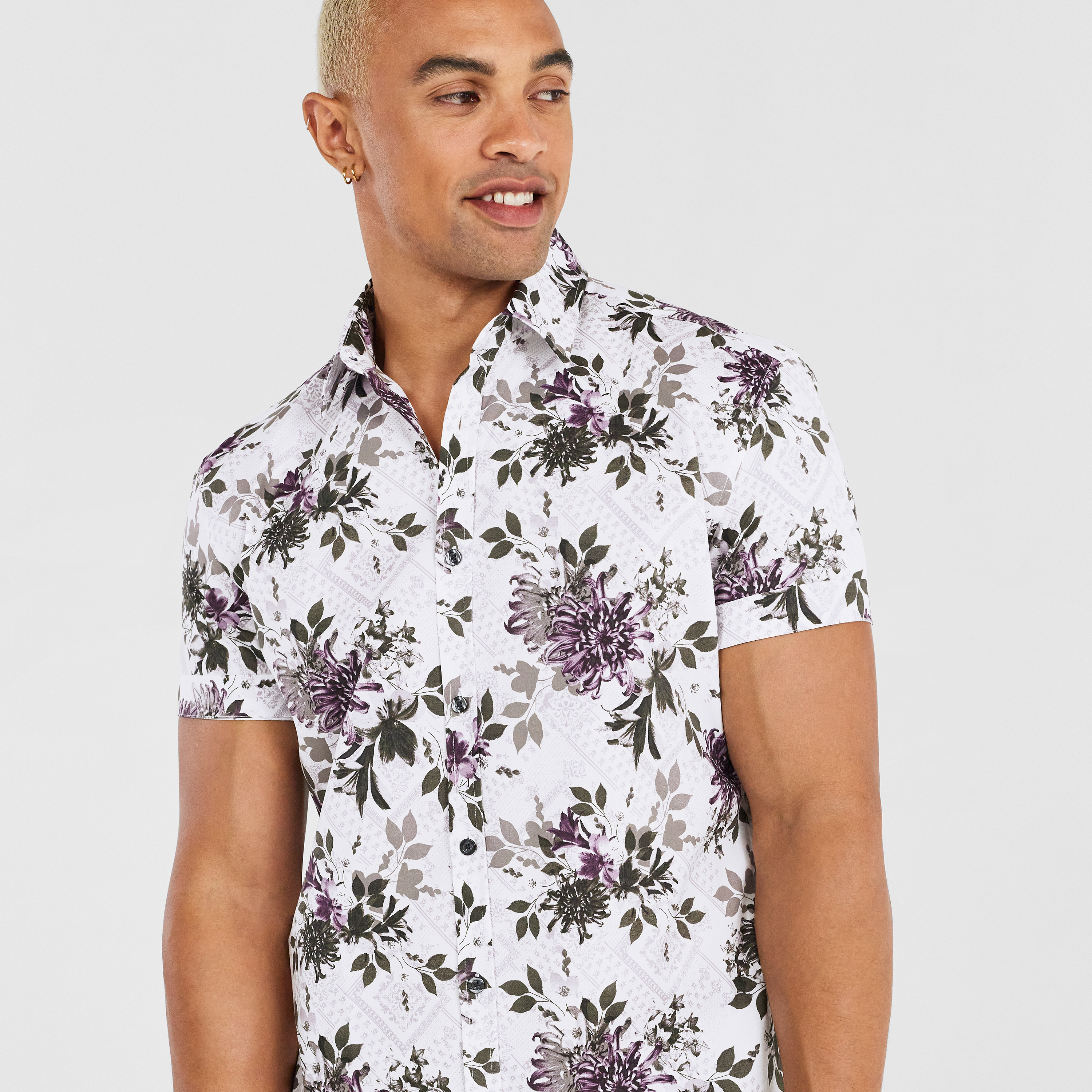 floral shirt top