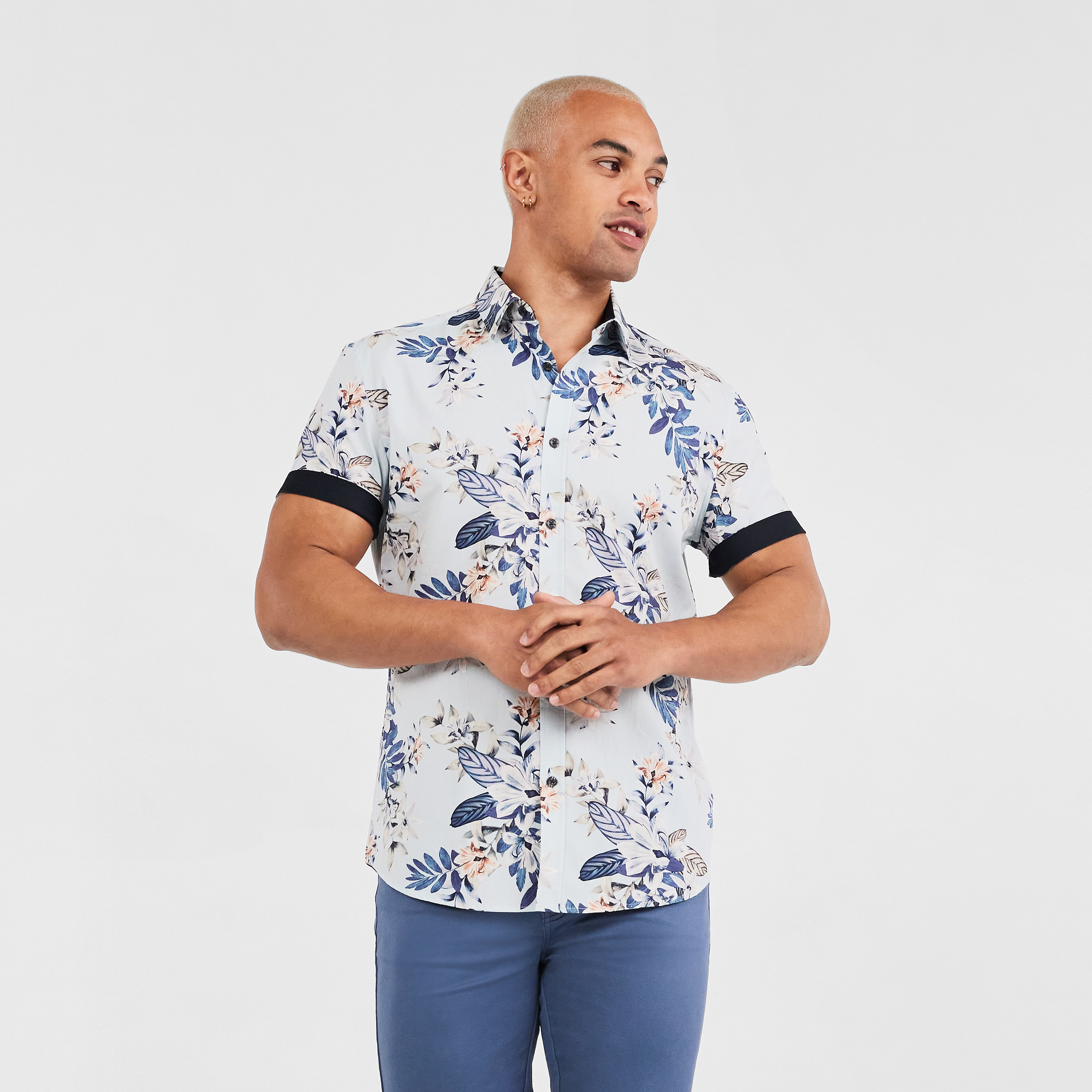 Mint Rio Floral Shirt | Men's Tops 
