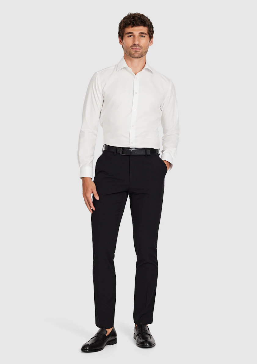 Classic Black Stretch Suit