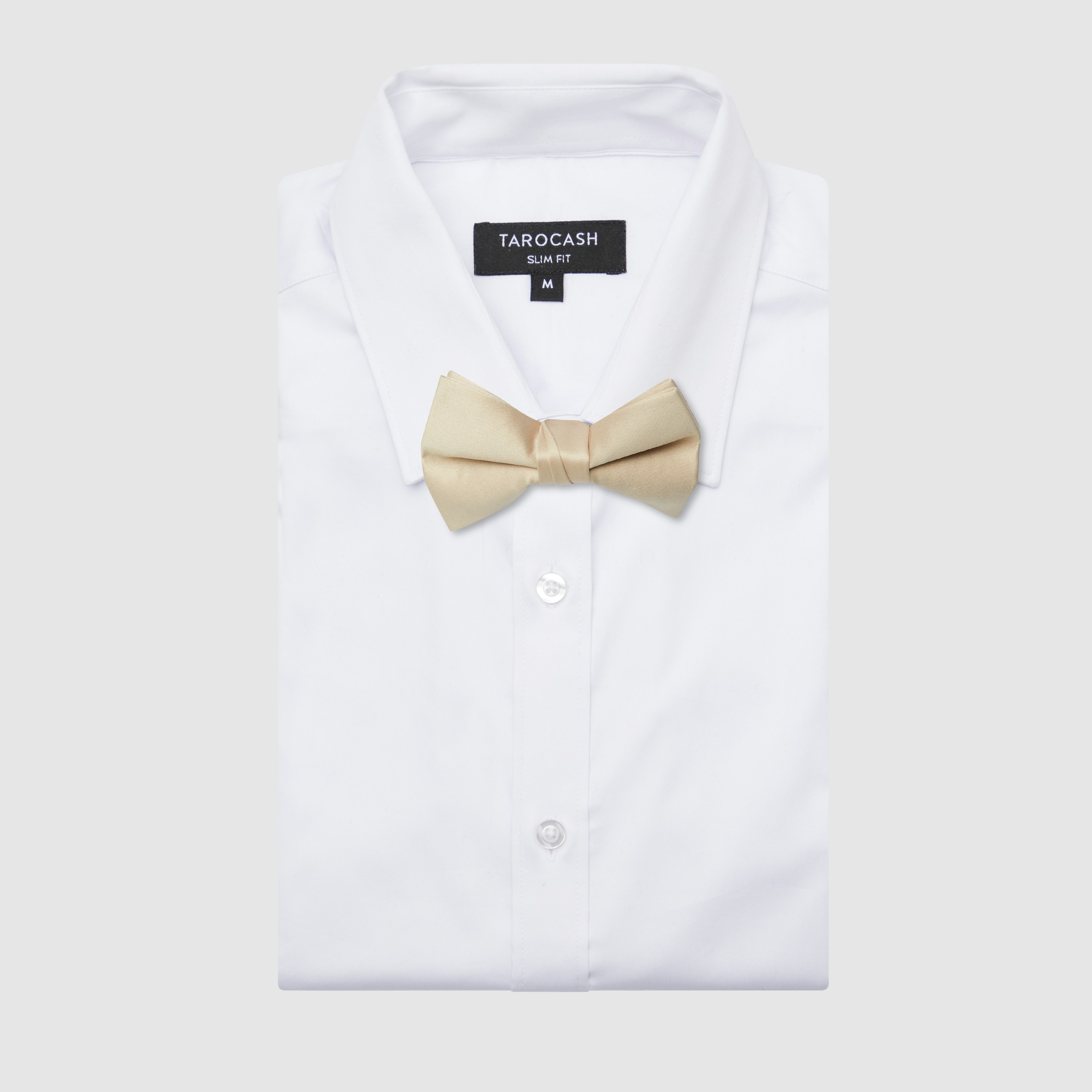 Champagne vest and bow tie shop