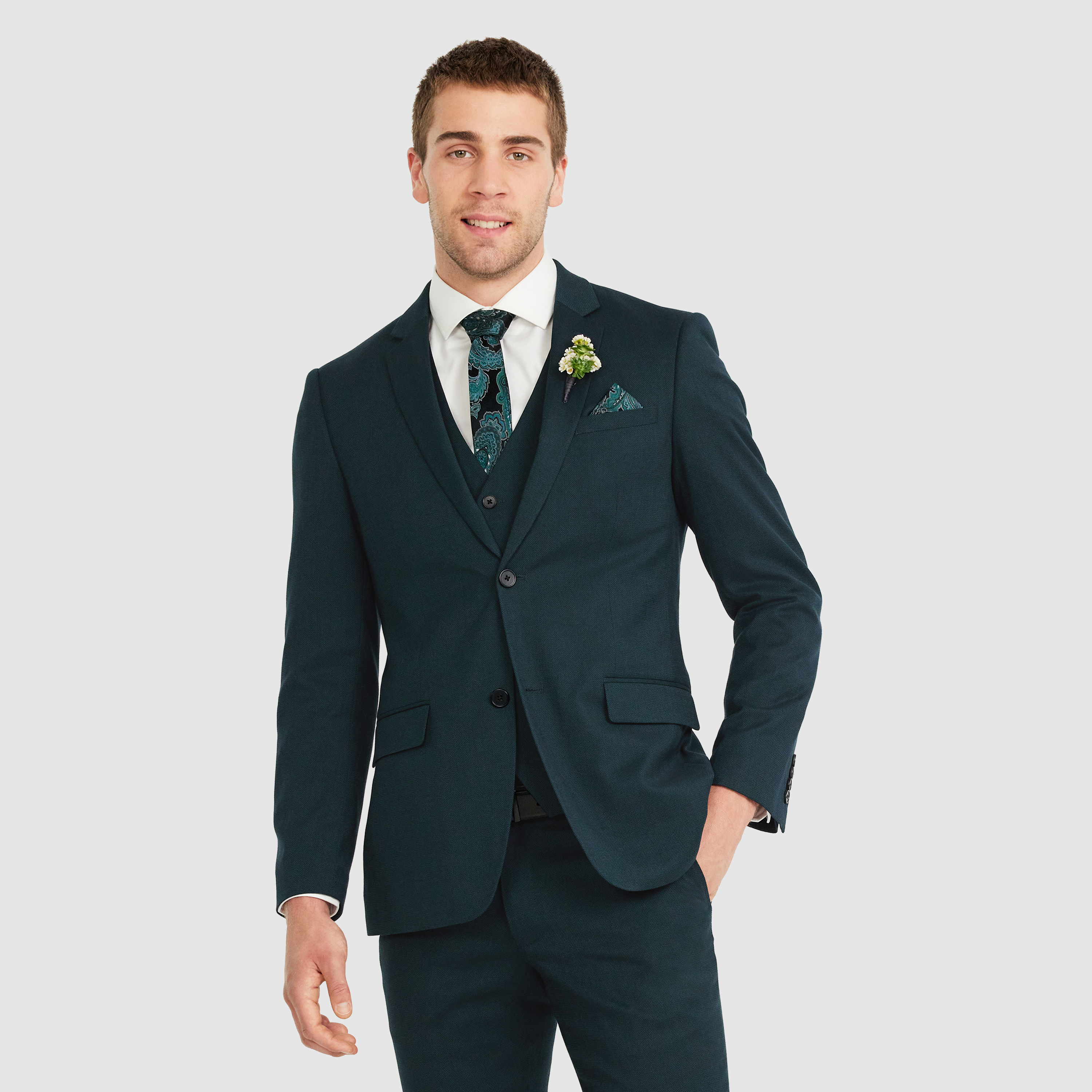  Slim Formal Occasion Suit