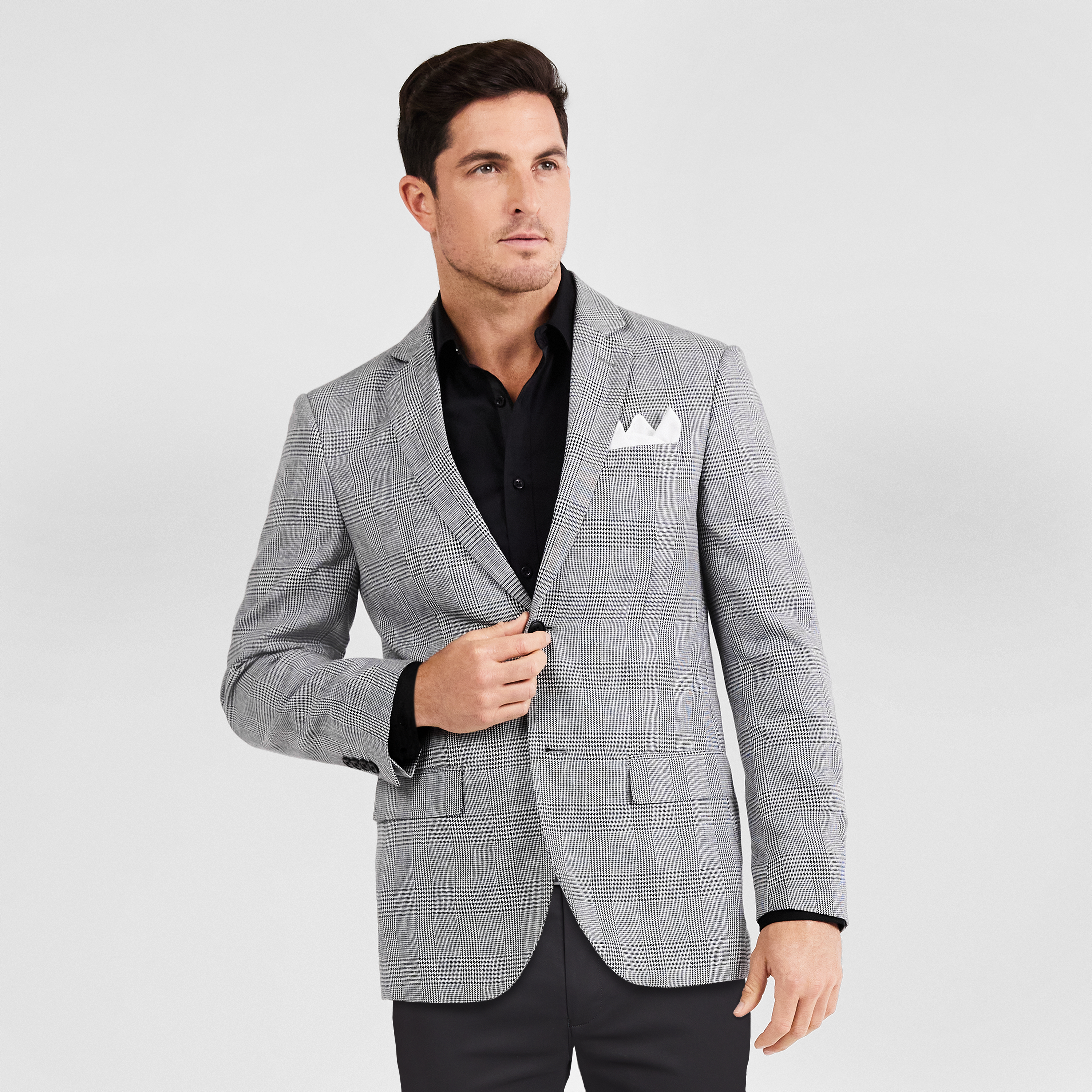 cheap grey blazer