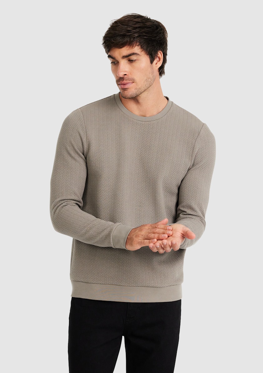 Isaac Textured Crew Top