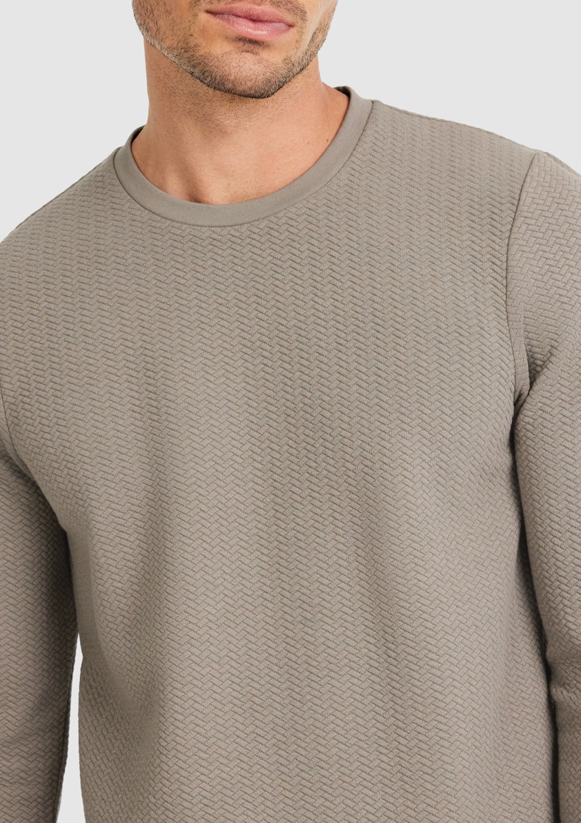 Isaac Textured Crew Top