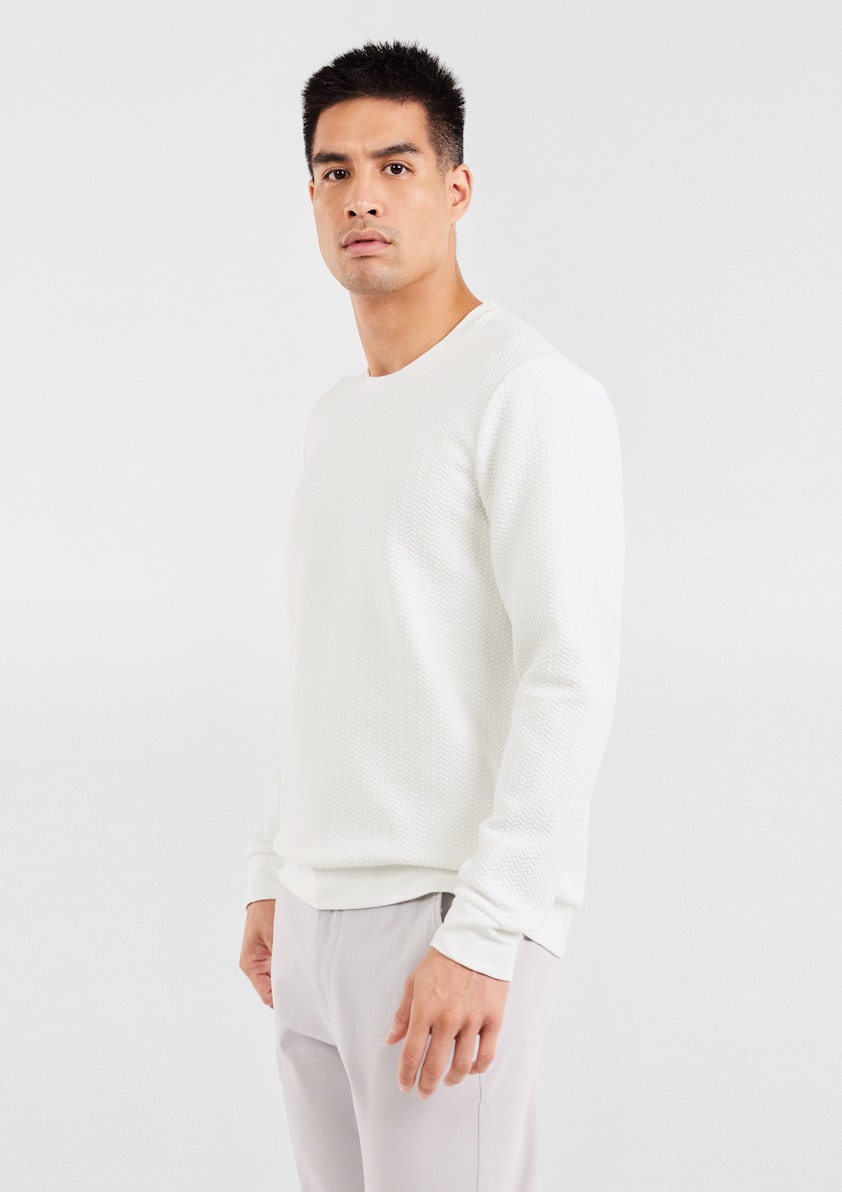 Isaac Textured Crew Top