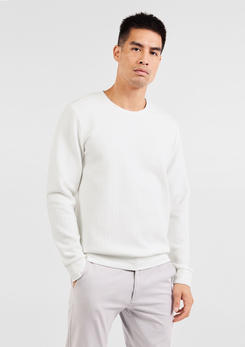 Isaac Textured Crew Top