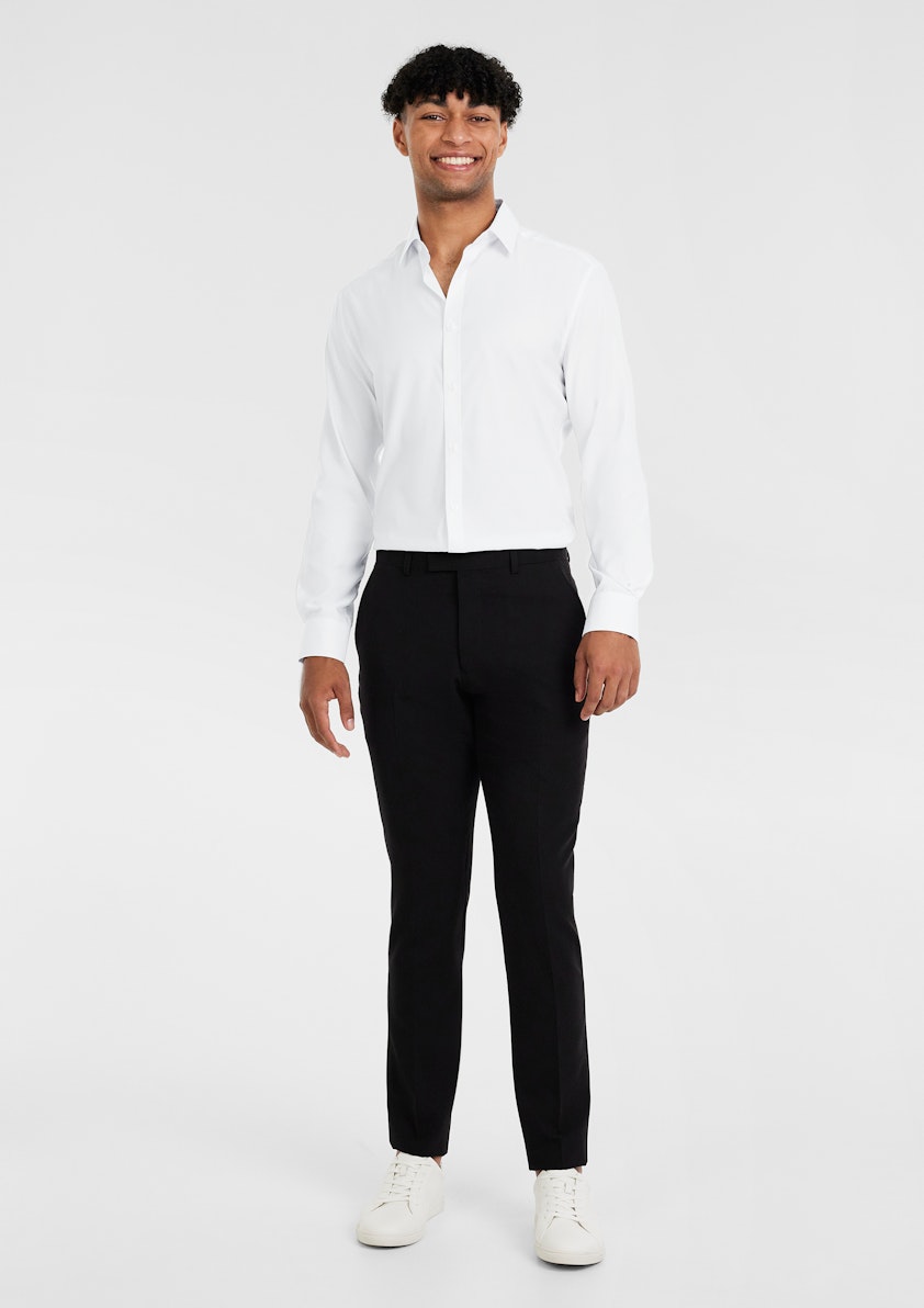 White Ultra Stretch Non Iron Shirt