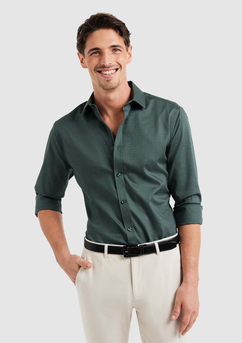 Roko Slim Textured Shirt