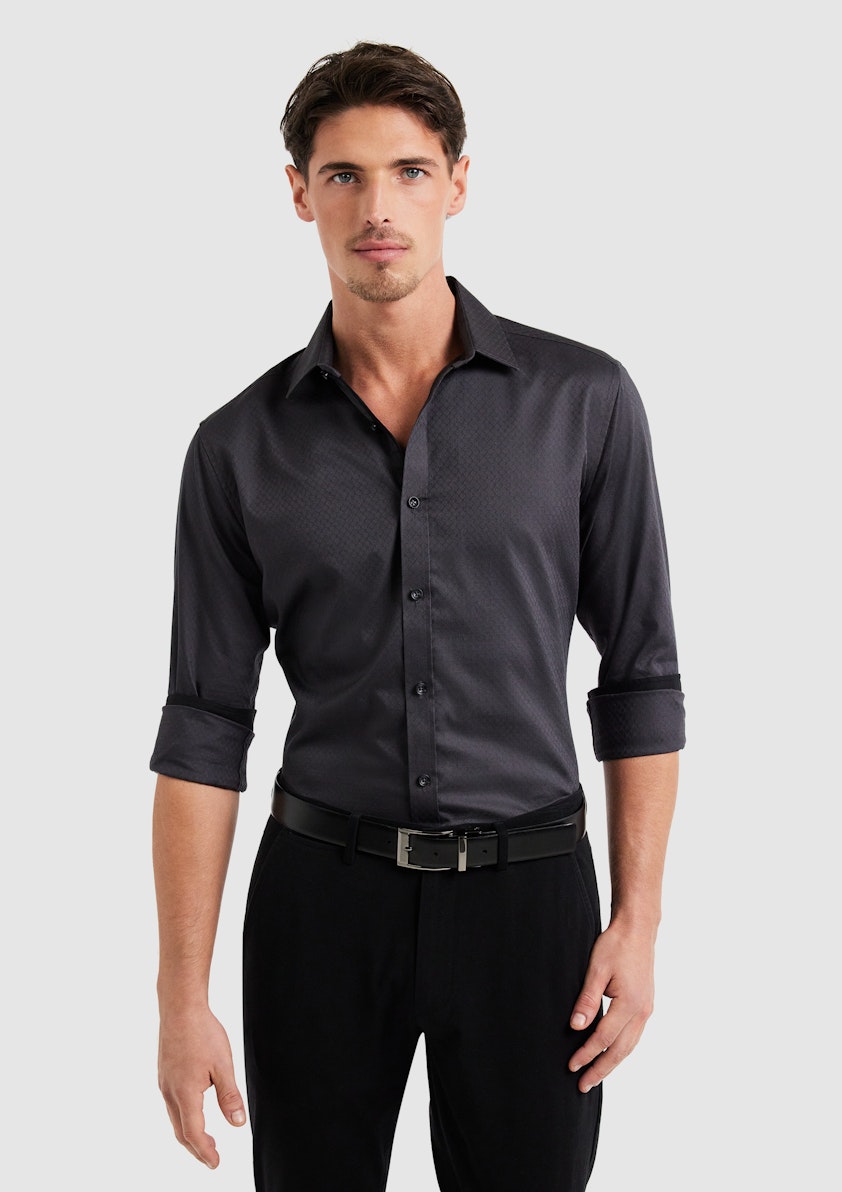 Roko Slim Textured Shirt