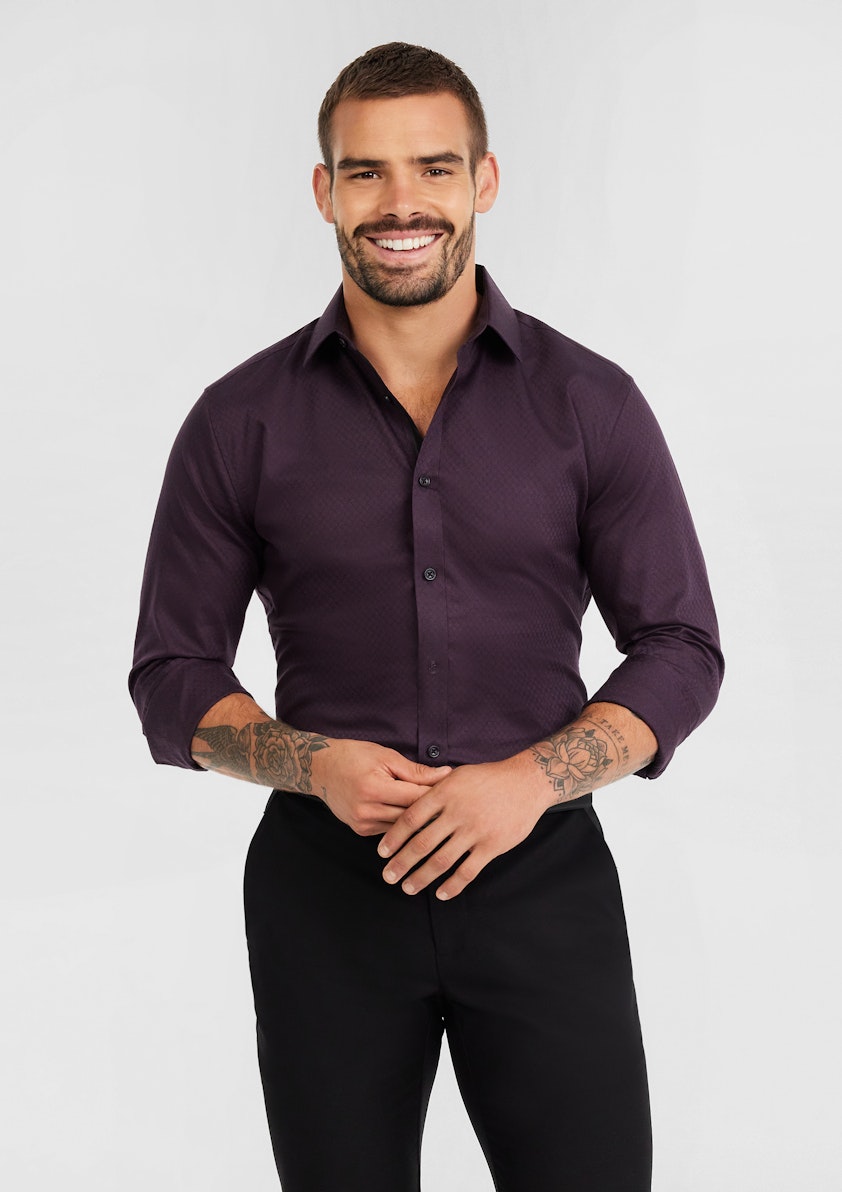 Roko Slim Textured Shirt