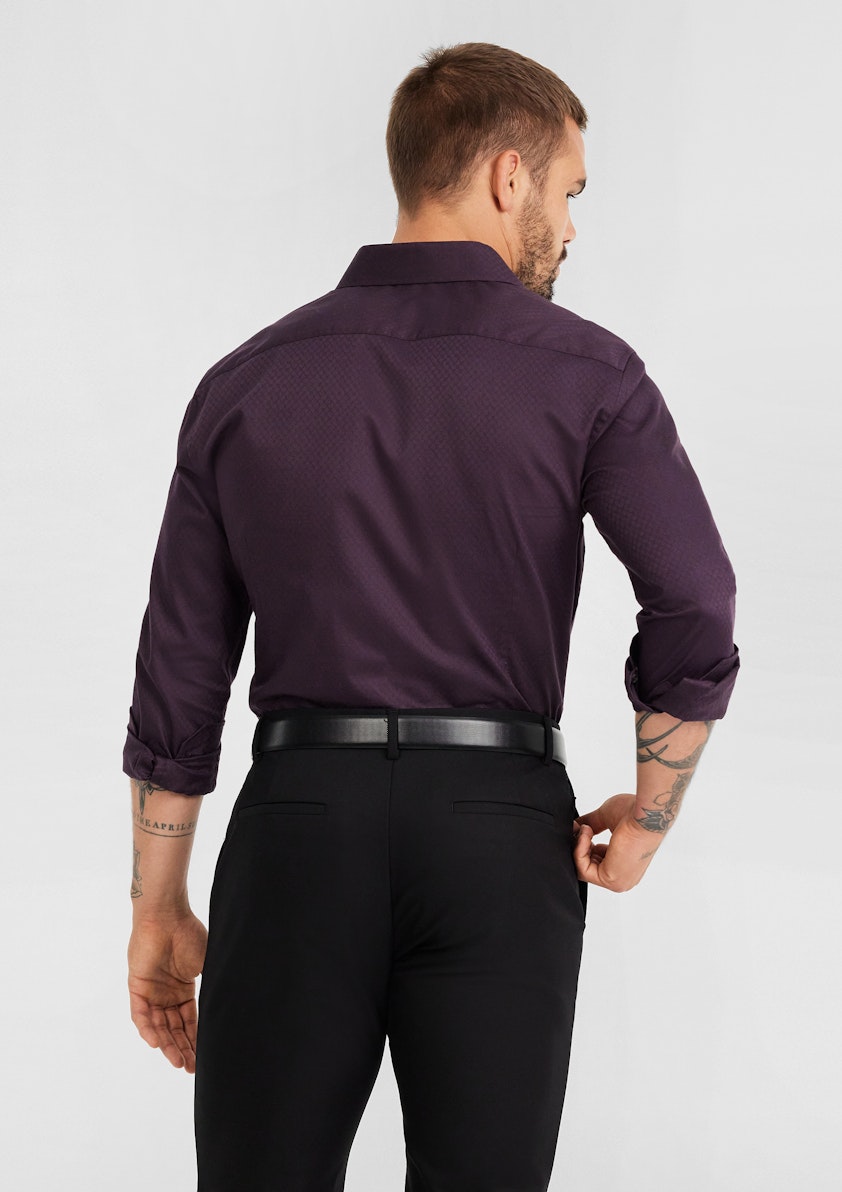 Roko Slim Textured Shirt