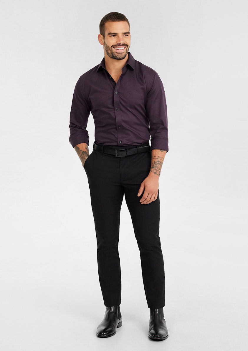 Roko Slim Textured Shirt