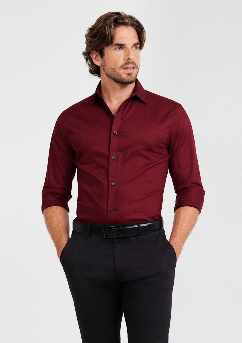 Roko Slim Textured Shirt