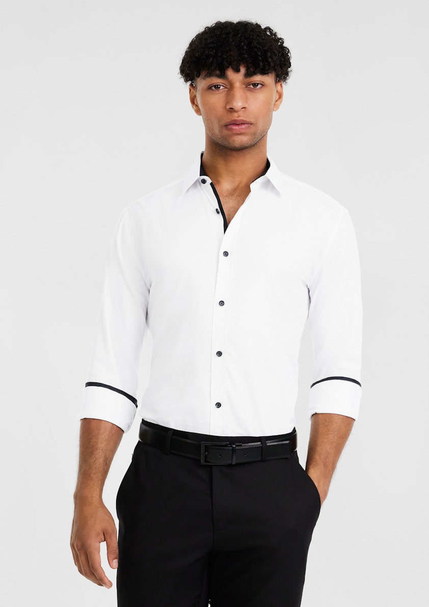 Roko Slim Textured Shirt