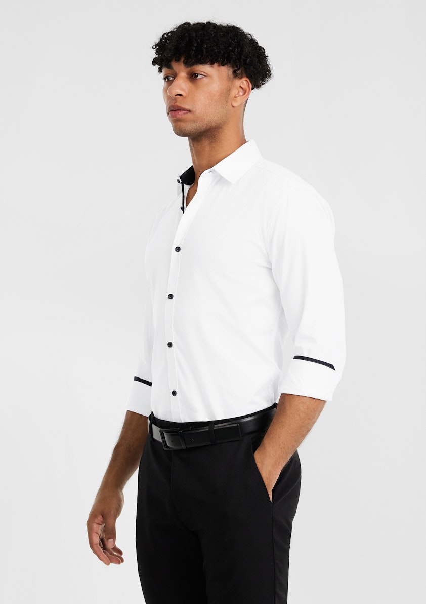 Roko Slim Textured Shirt