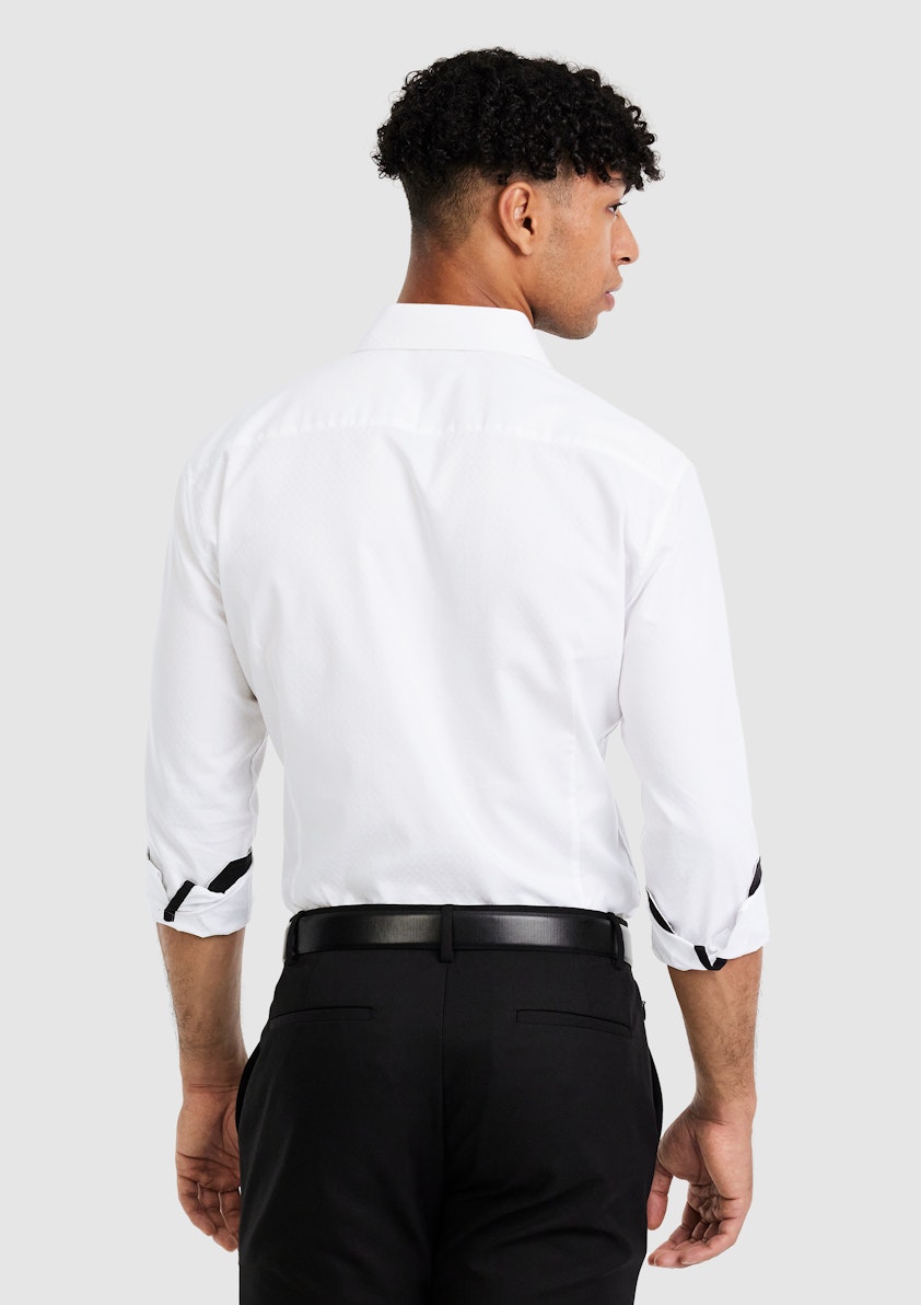 Roko Slim Textured Shirt