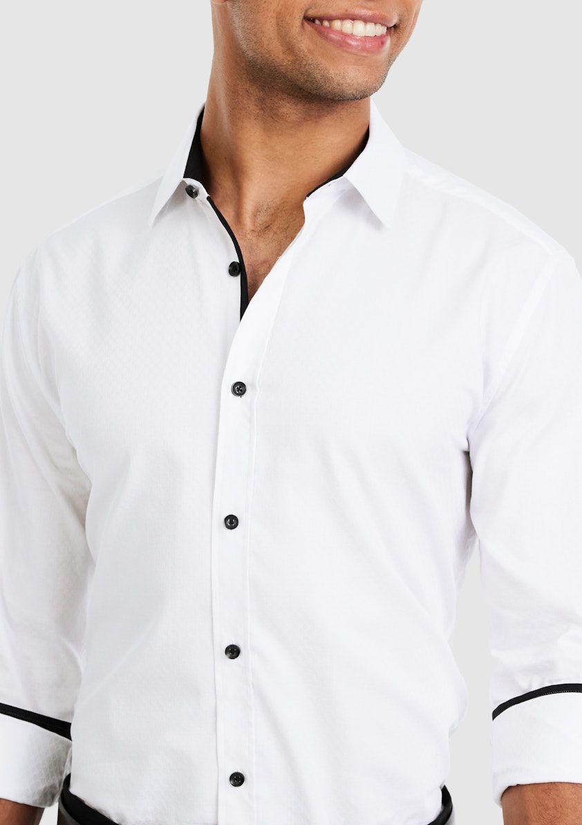 Roko Slim Textured Shirt