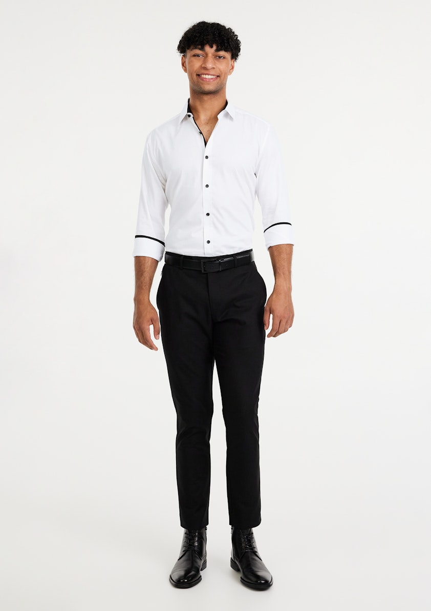 Roko Slim Textured Shirt