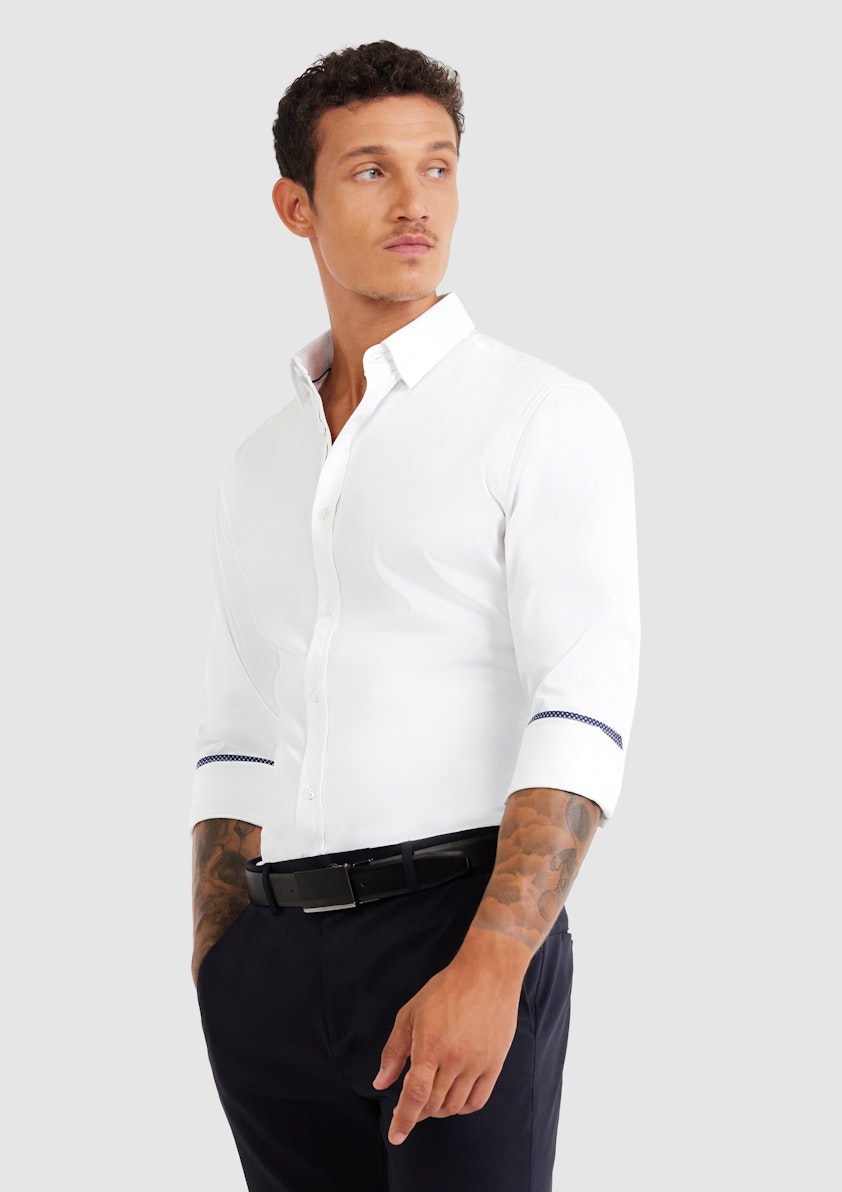 Iko Slim Stretch Bamboo Shirt