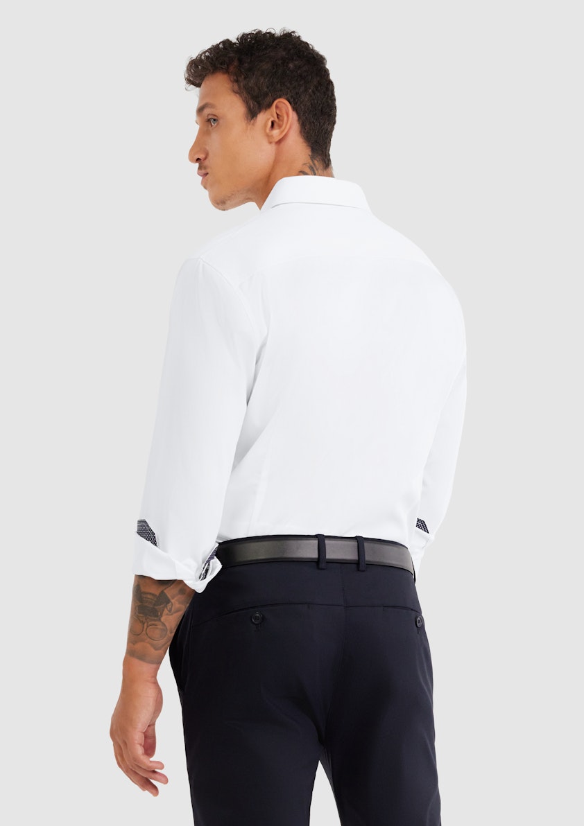 Iko Slim Stretch Bamboo Shirt