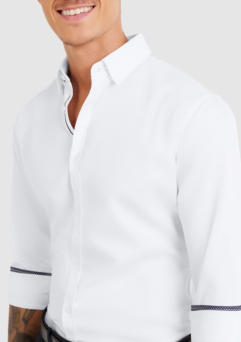 Iko Slim Stretch Bamboo Shirt