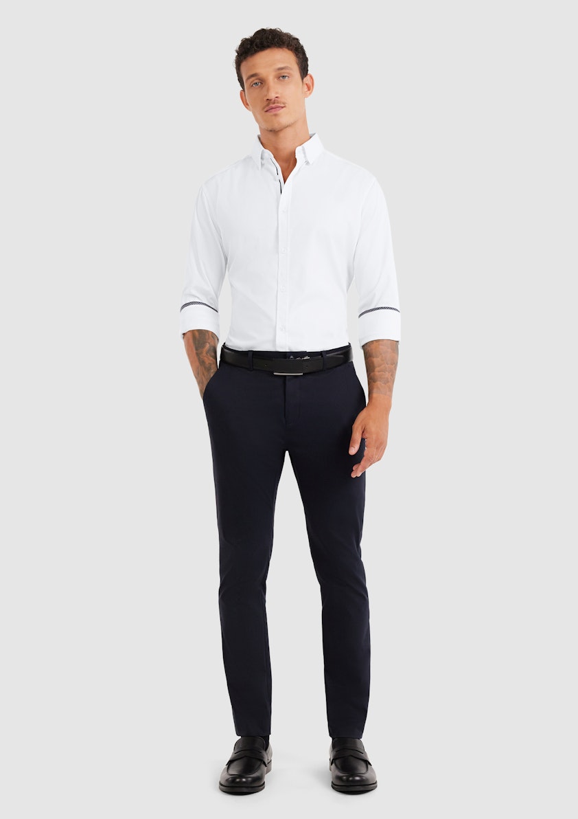 Iko Slim Stretch Bamboo Shirt
