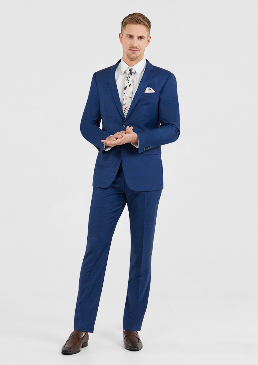 Blue Nash Slim Suit Jacket