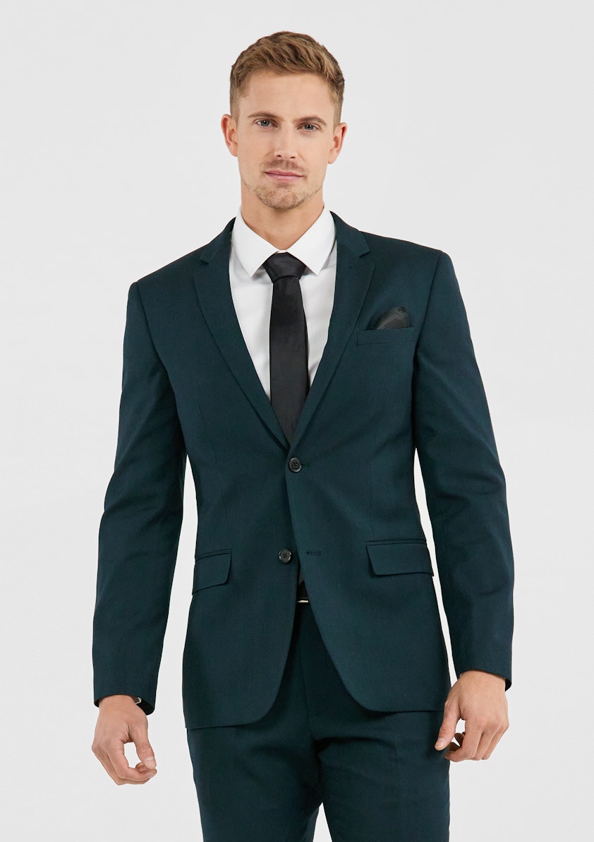 Green Blain Slim Suit