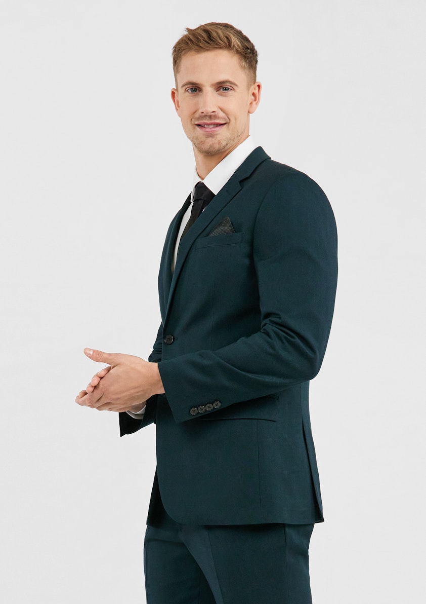 Green Blain Slim Suit