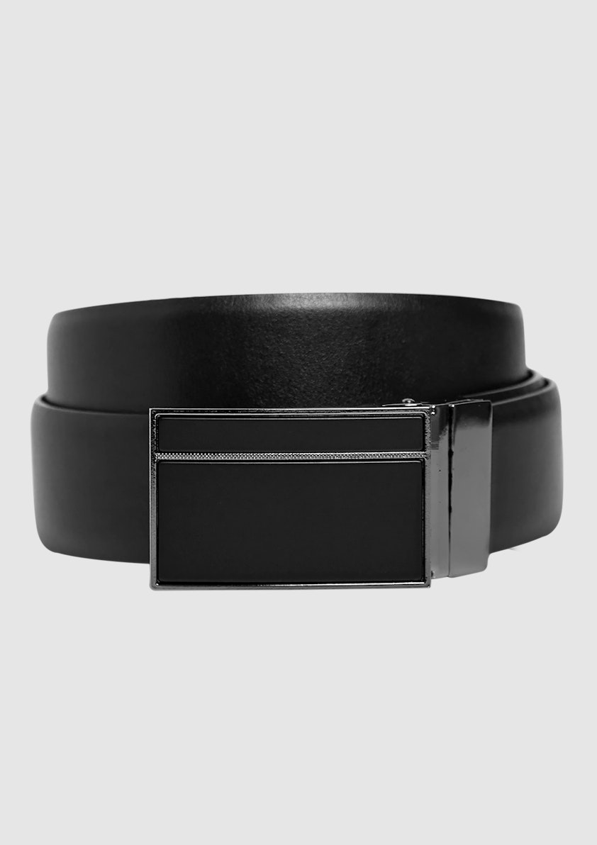 Black/Choc Memphis Reversible Belt