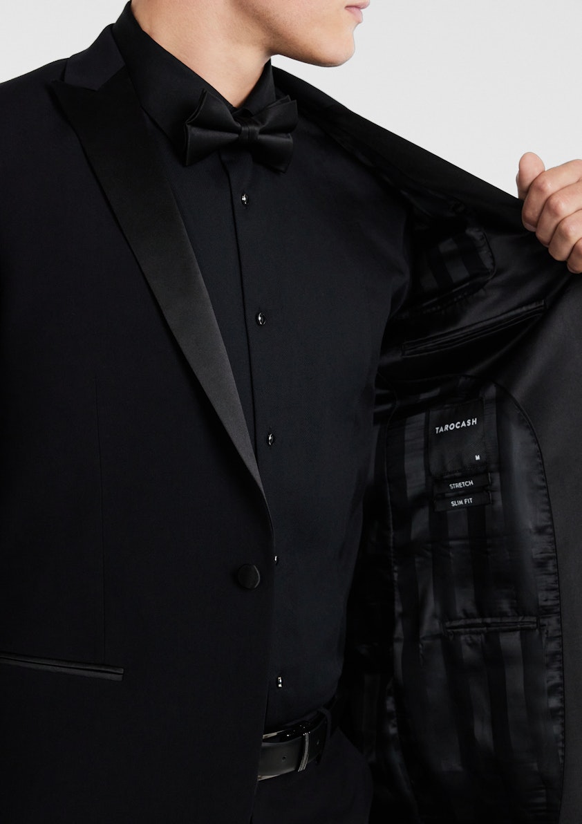 Black Paramount Tuxedo Shirt