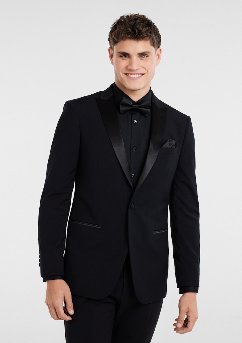 Black Paramount Tuxedo Shirt