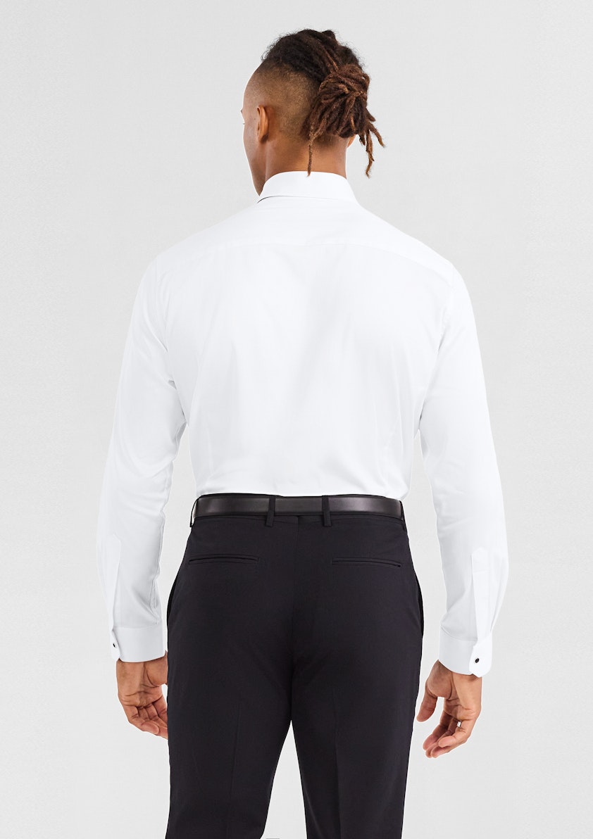 White Paramount Tuxedo Shirt