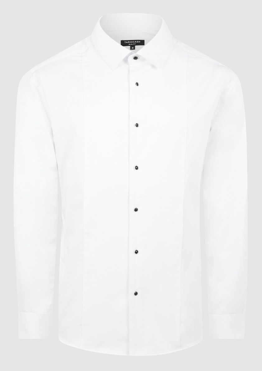 White Paramount Tuxedo Shirt