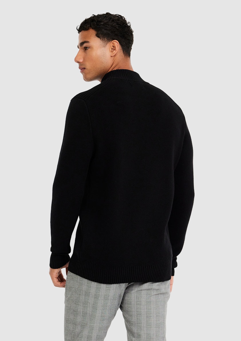 Claremont Zip Neck Knit