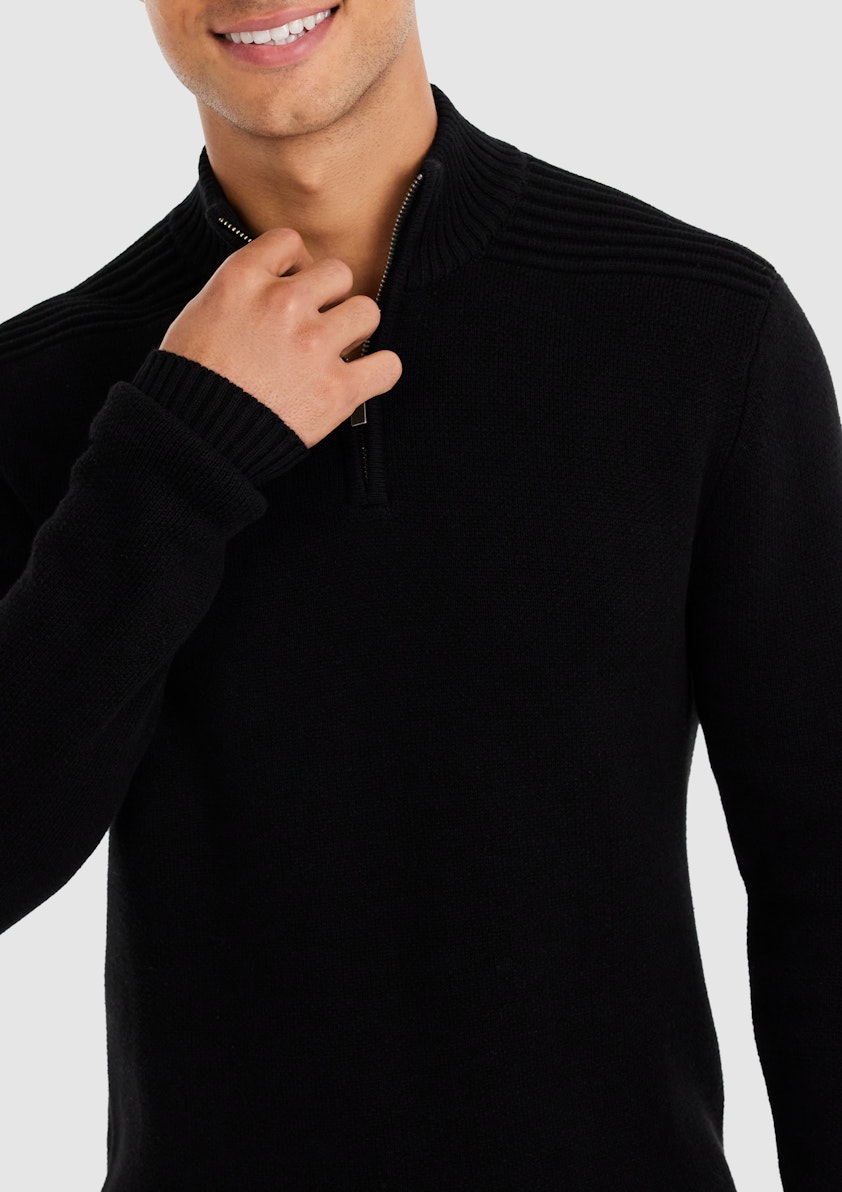 Claremont Zip Neck Knit