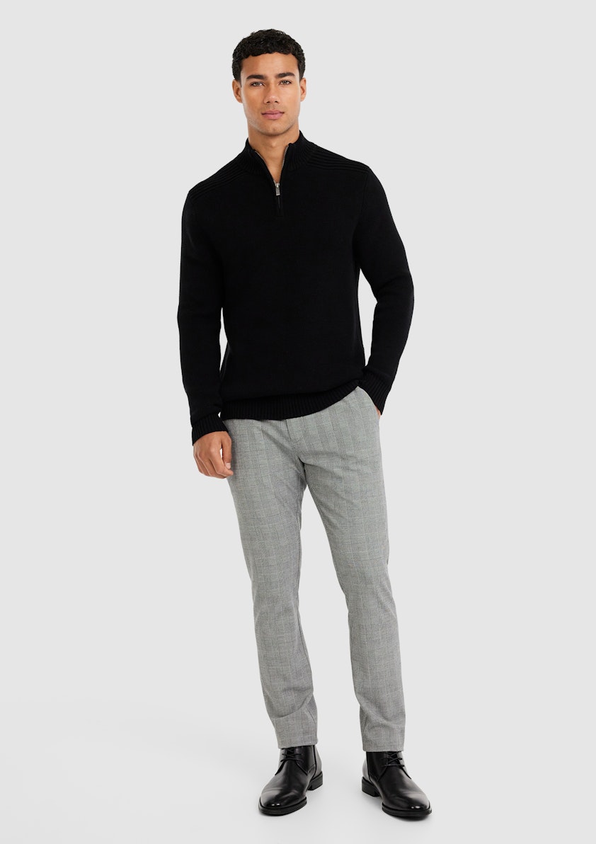 Claremont Zip Neck Knit