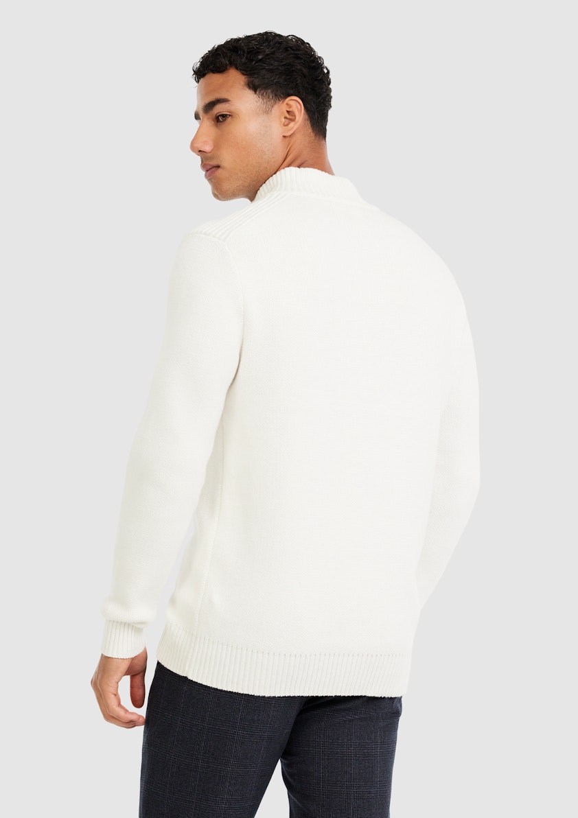 Claremont Zip Neck Knit