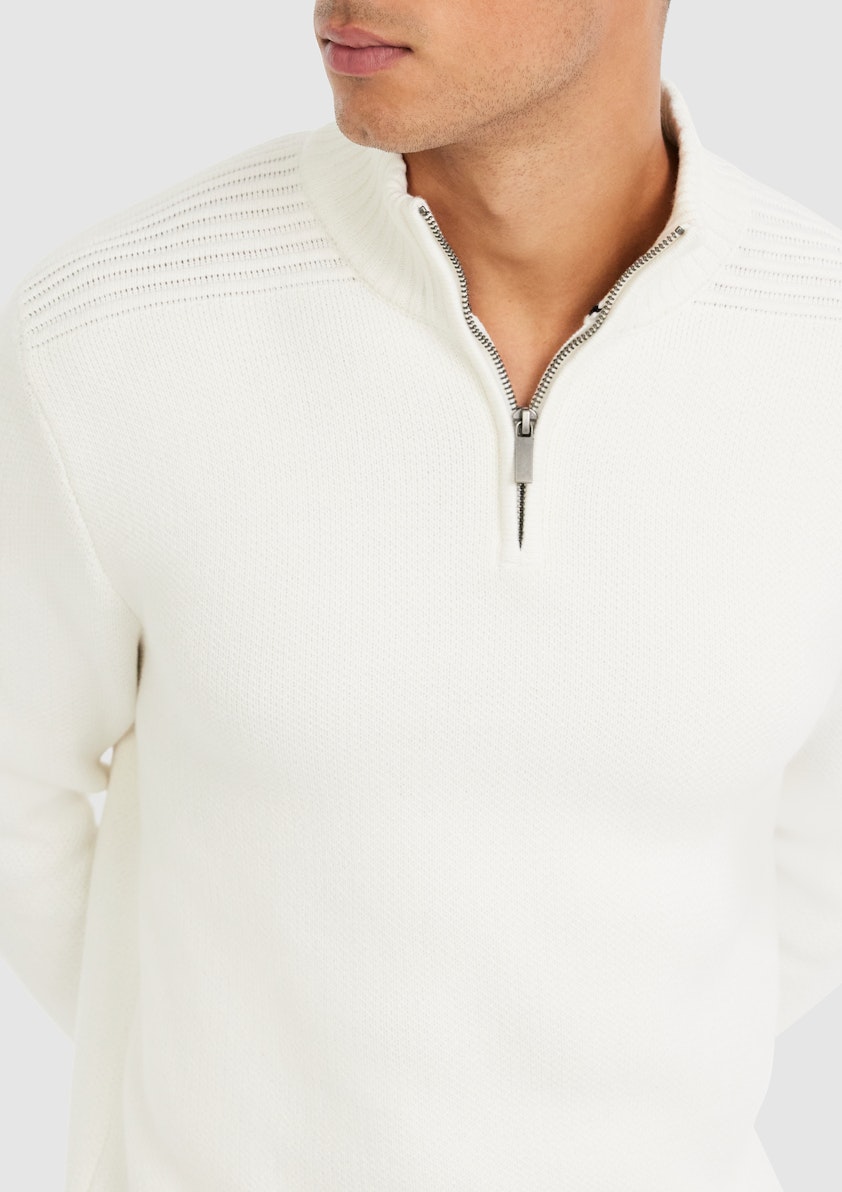 Claremont Zip Neck Knit