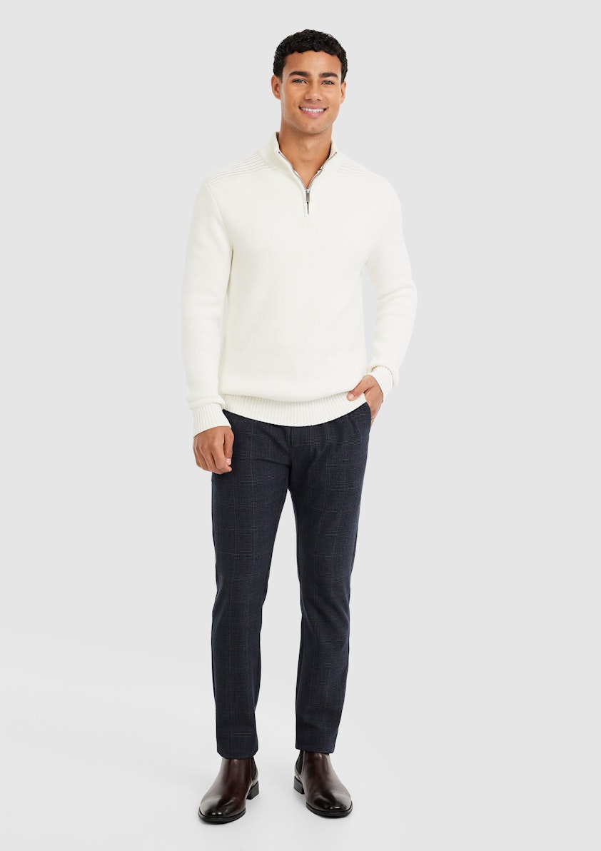 Claremont Zip Neck Knit