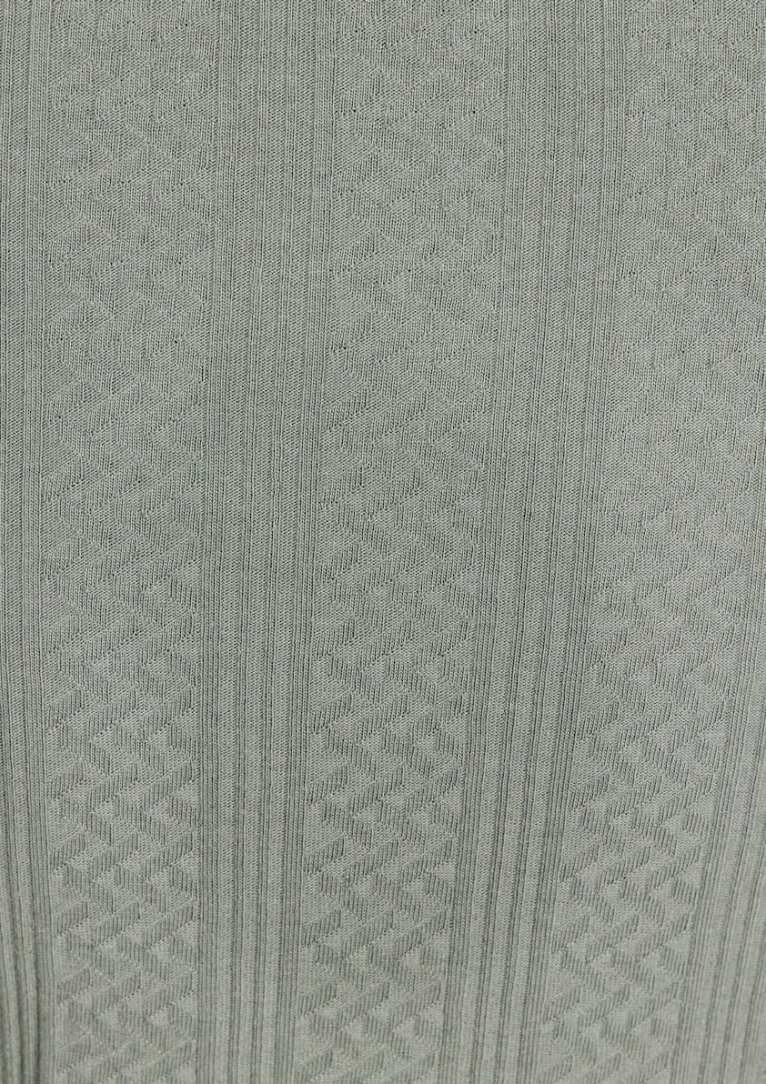 Sage Leroy Textured Zip Polo